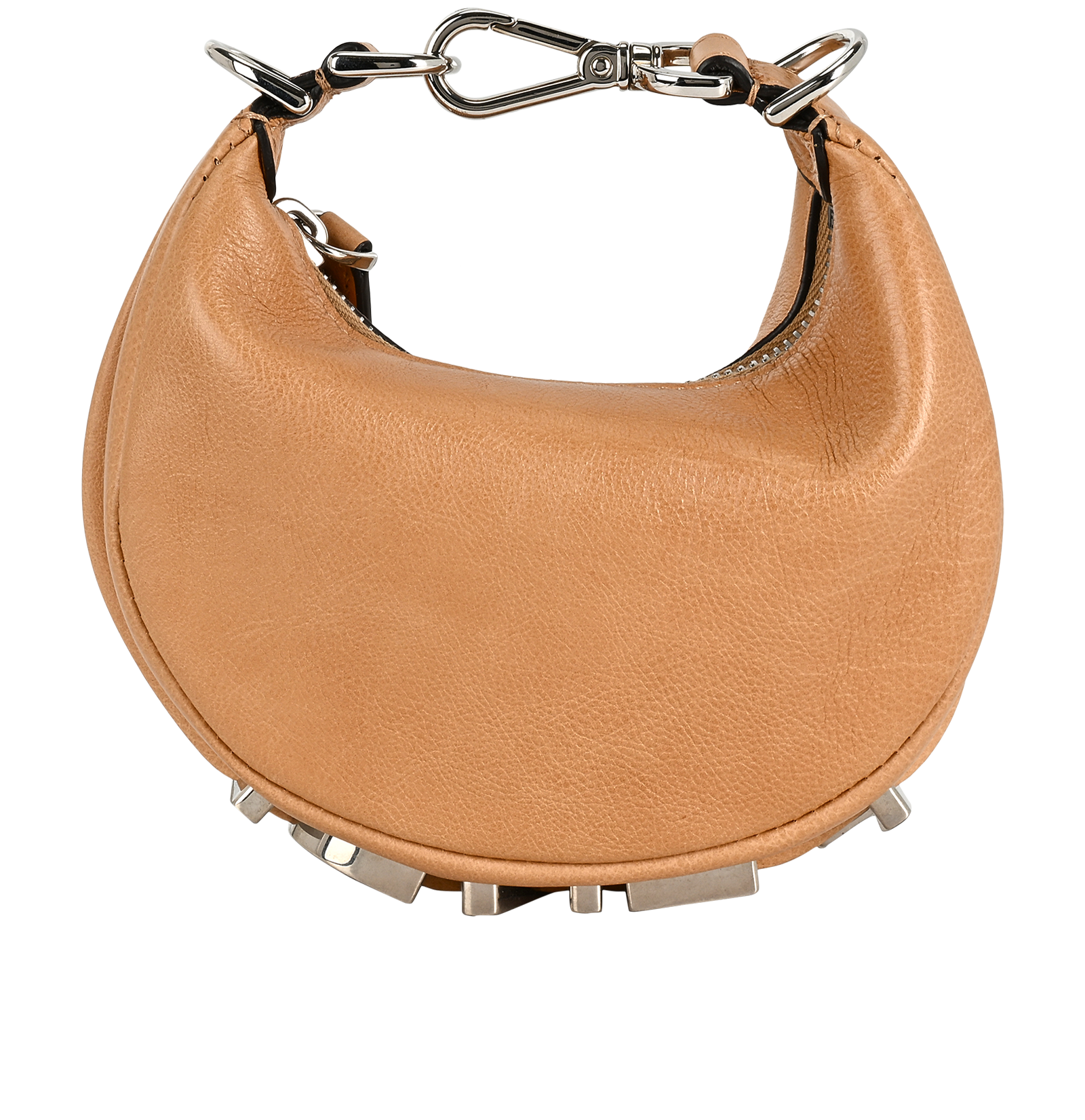 Nano Fendigraphy, &pound;650, Handbags, Tan, Leather, Back view